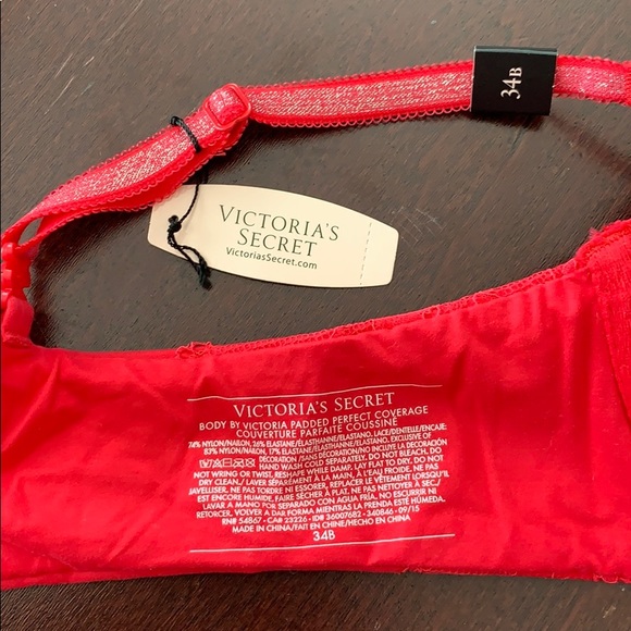 NWT Victoria’s Secret Padded Perfect Coverage Bra - Picture 3 of 4
